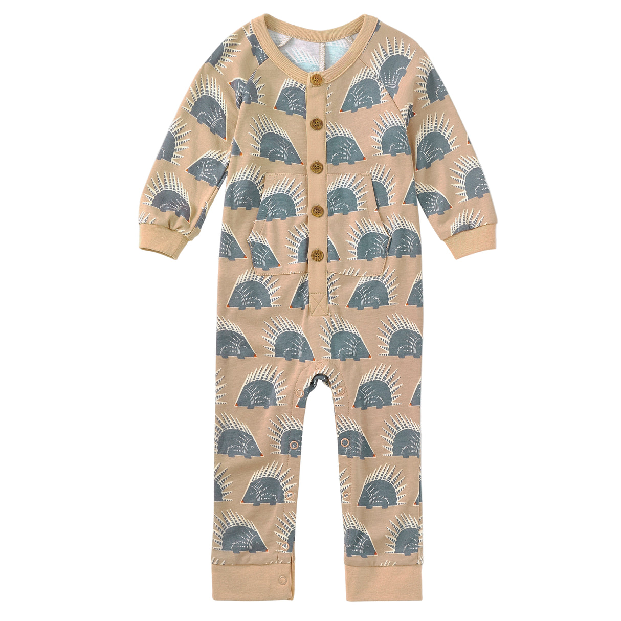 Bamboo Blend Kangaroo Romper - Chill Quill