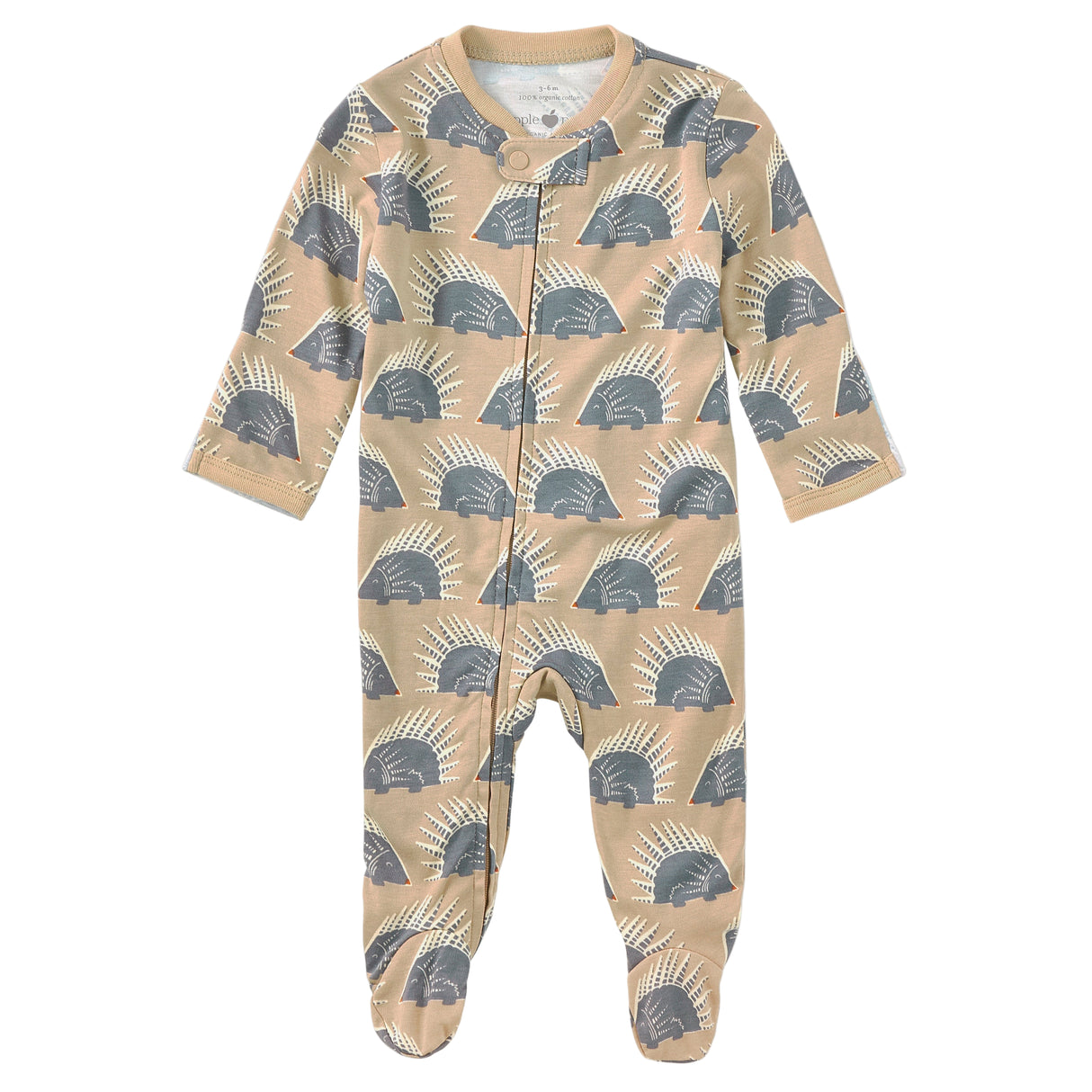 Bamboo Blend Zip Footie - Chill Quill