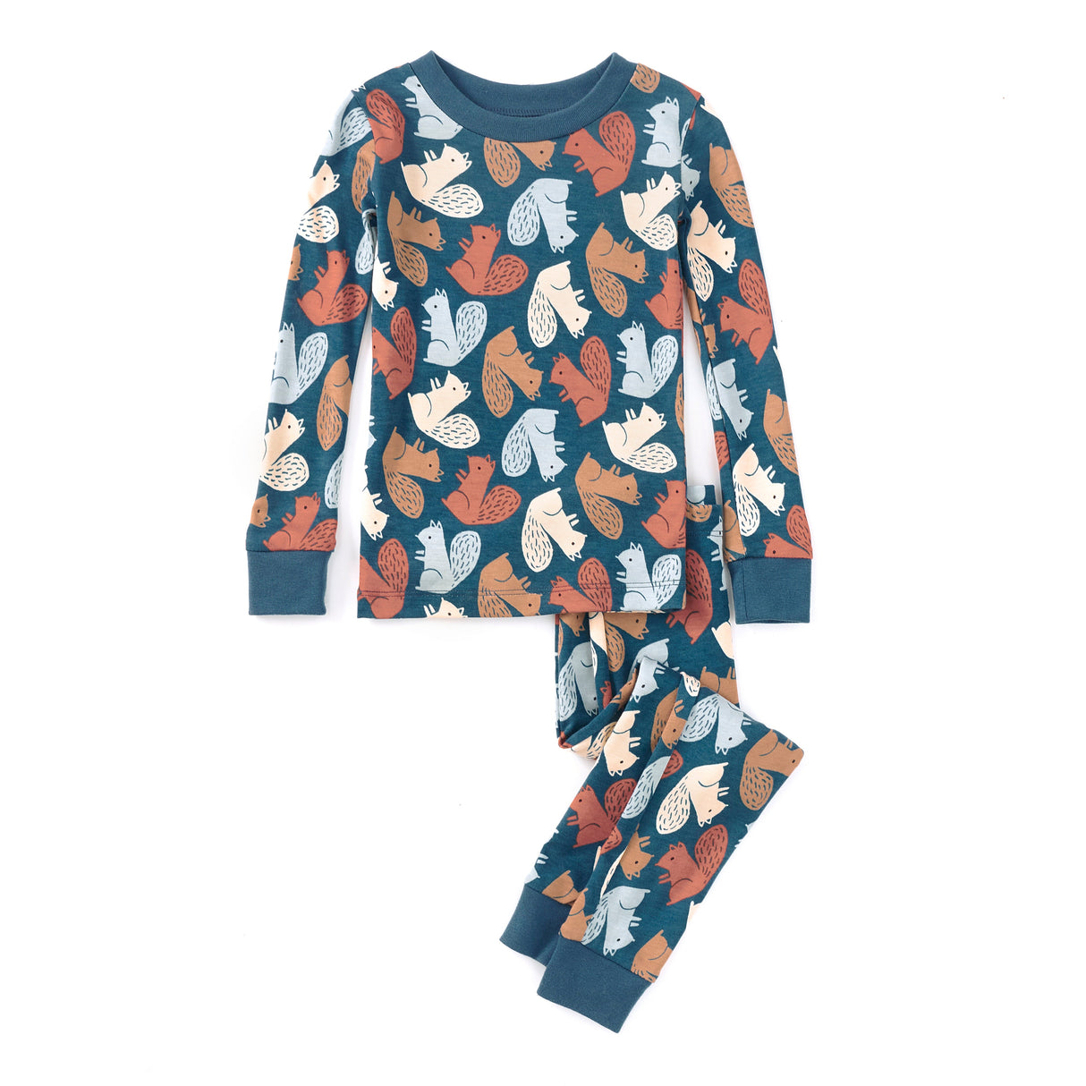 Bamboo Blend Pajamas - Squirrel Scurry