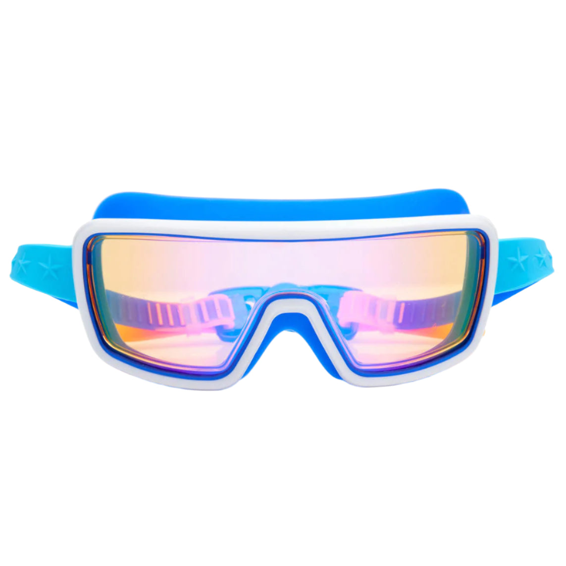 Nanobot Navy Prismatic Kids' Swim Goggles - HoneyBug