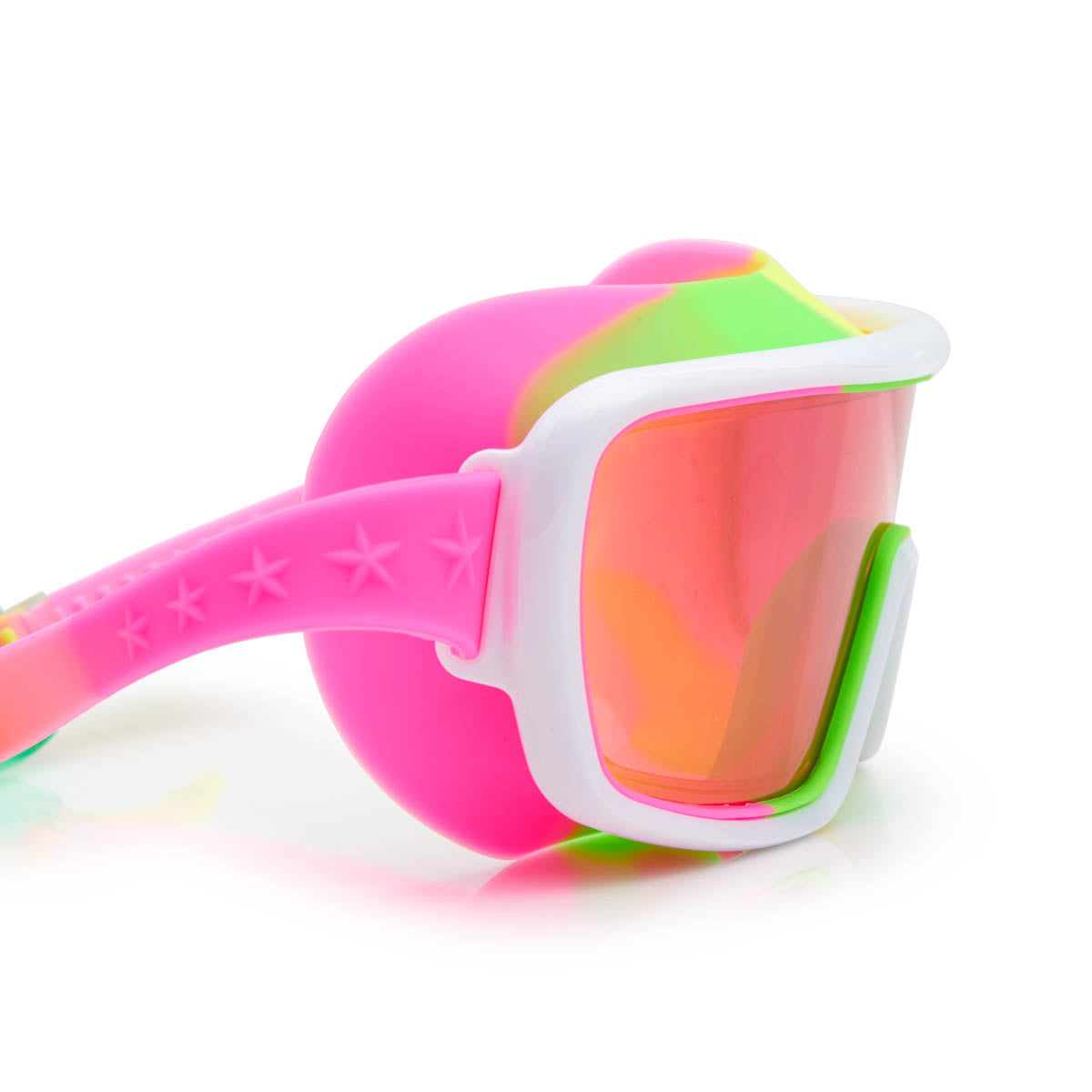 Multicolor Melon Chromatic Kids' Swim Goggles - HoneyBug