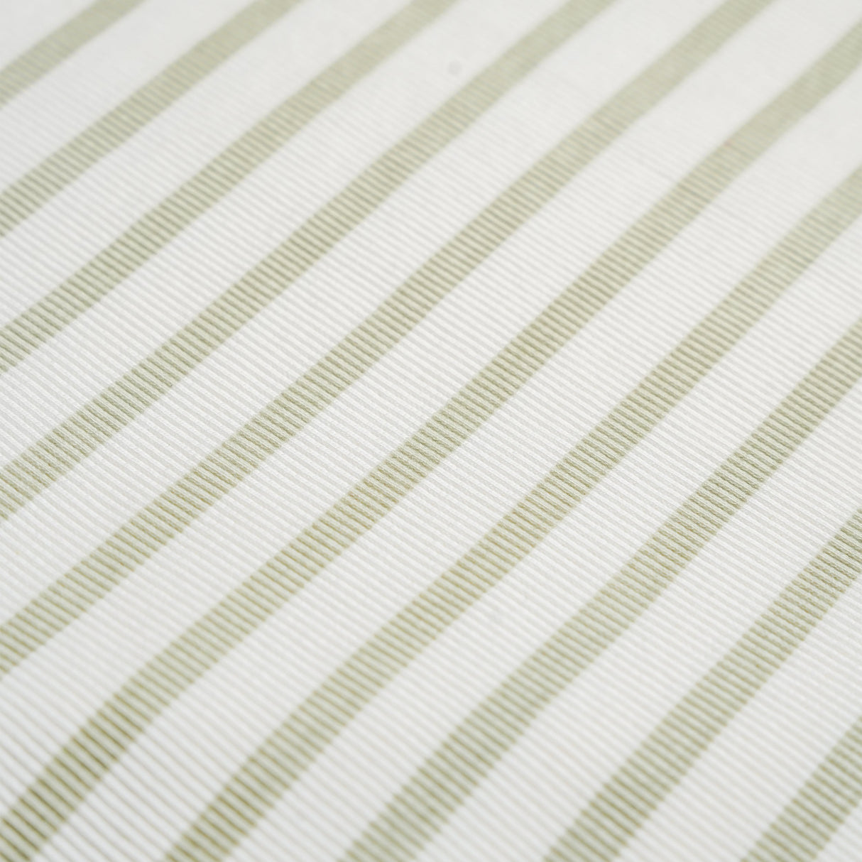 Organic Spaghetti Top & Short Set - Sage Stripes - HoneyBug