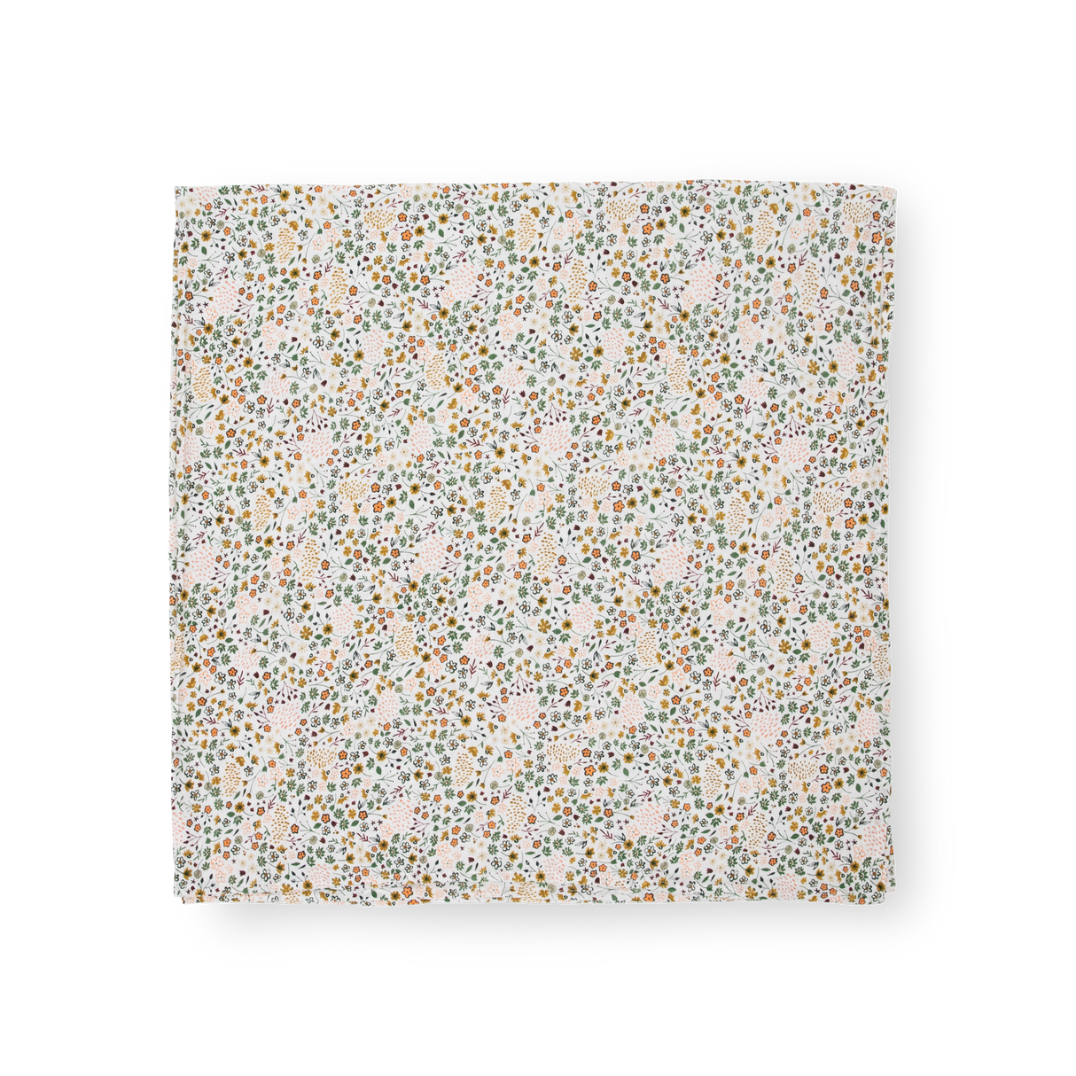 Stretch Knit Swaddle Blanket 2 Pack - Pressed Petals - HoneyBug