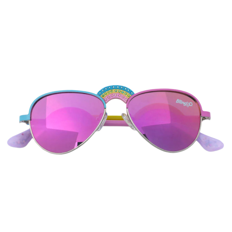 Rising Rainbow Ibiza Beach Kids' Sunglasses - HoneyBug