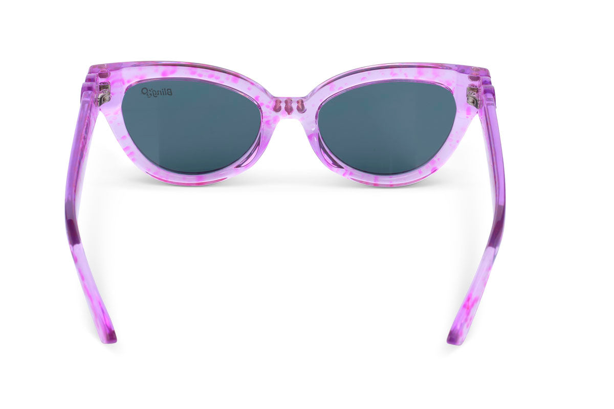 Misty Magenta Malibu Beach Kids' Sunglasses - HoneyBug