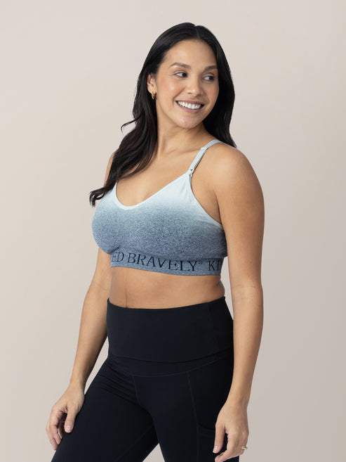 Sublime® Nursing Sports Bra | Ombre Storm - HoneyBug