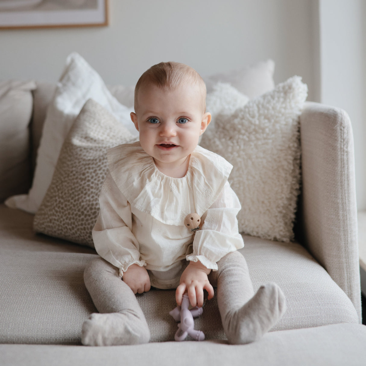 Cat Figurine Teether - HoneyBug