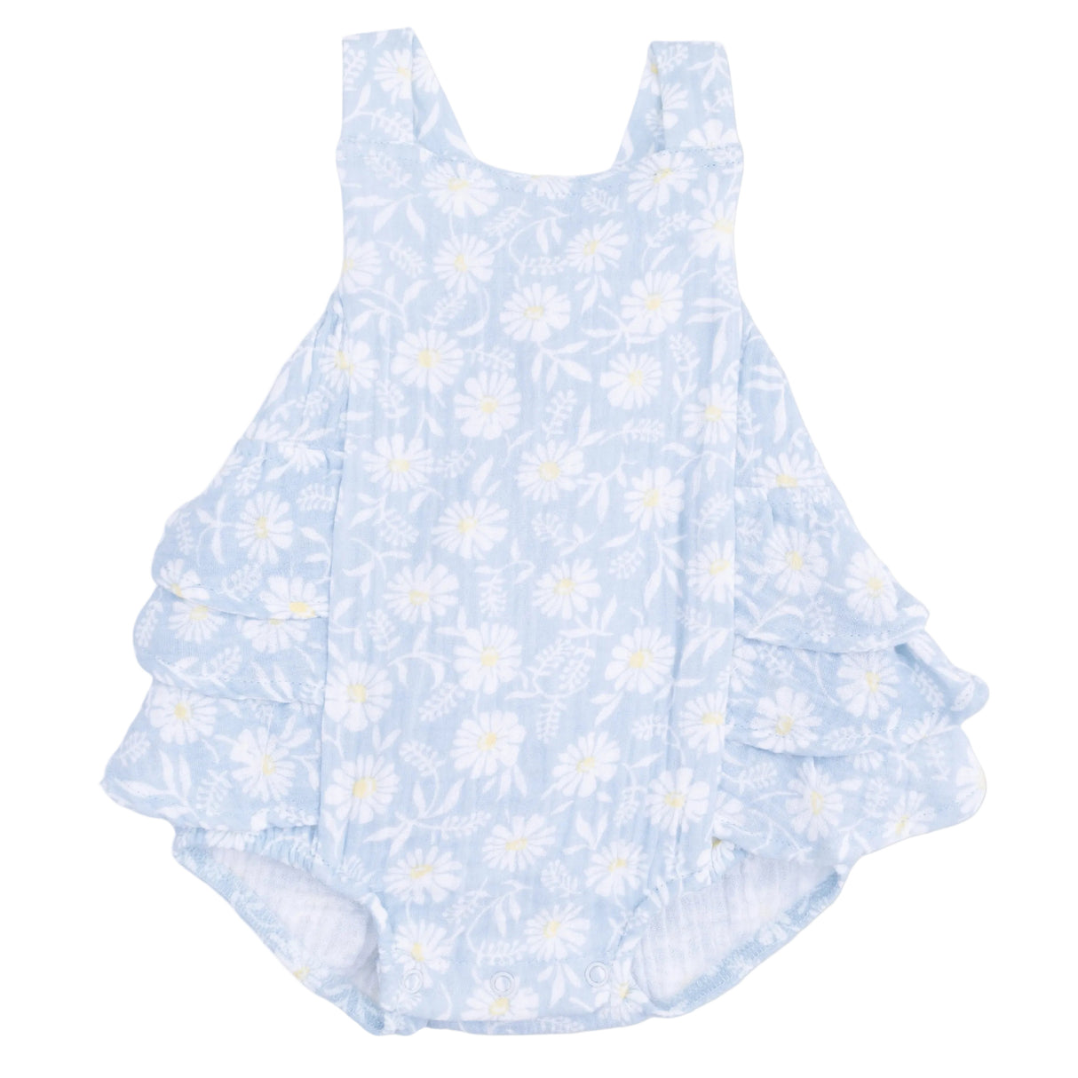 Western Daisies - Ruffle Sunsuit