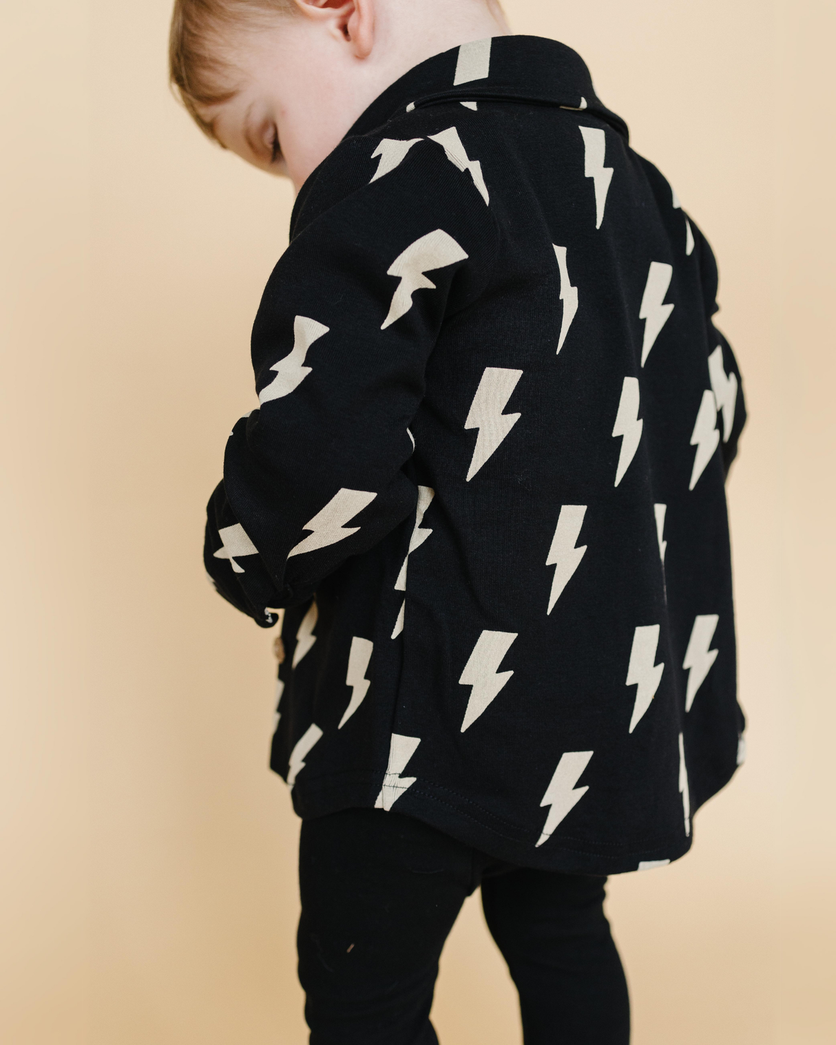 Shacket | Black Bolts - HoneyBug