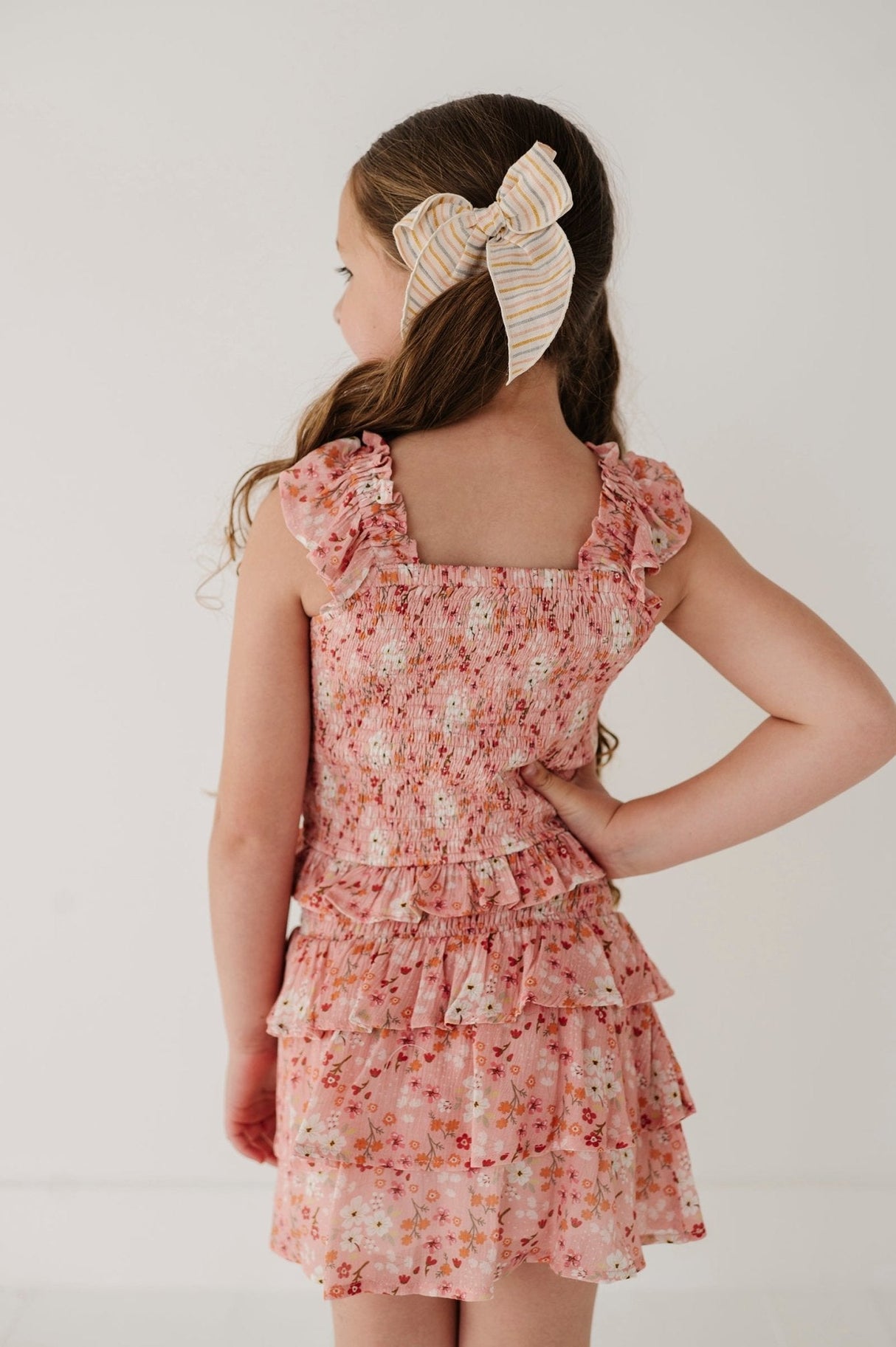Tiered Mini Skirt