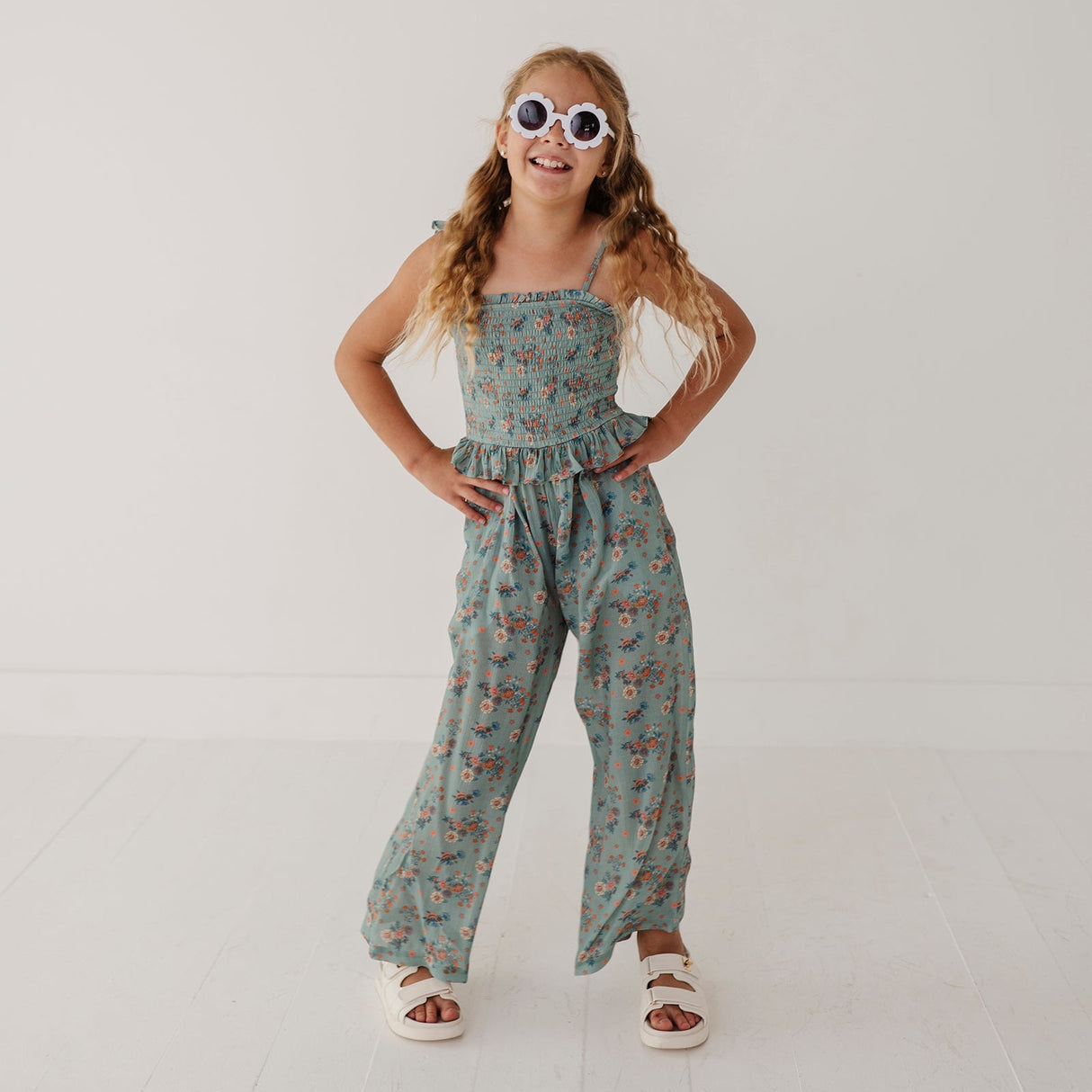 Tank Smocked Jumpsuit