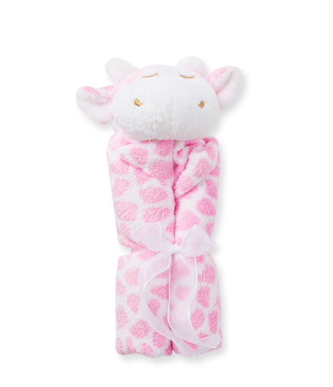 Lovie Blankie - Giraffe Pink - HoneyBug