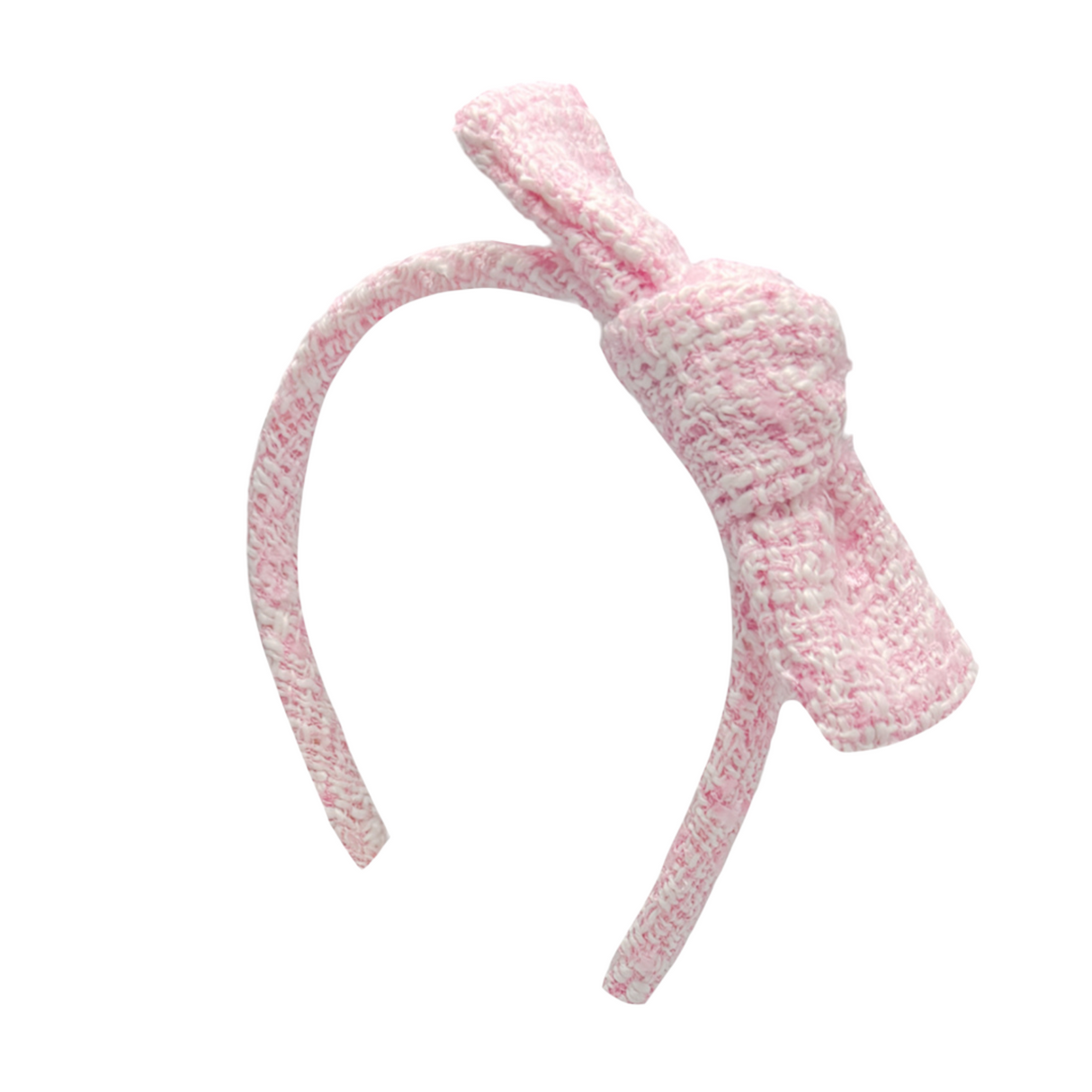 Tweed Bow Headband