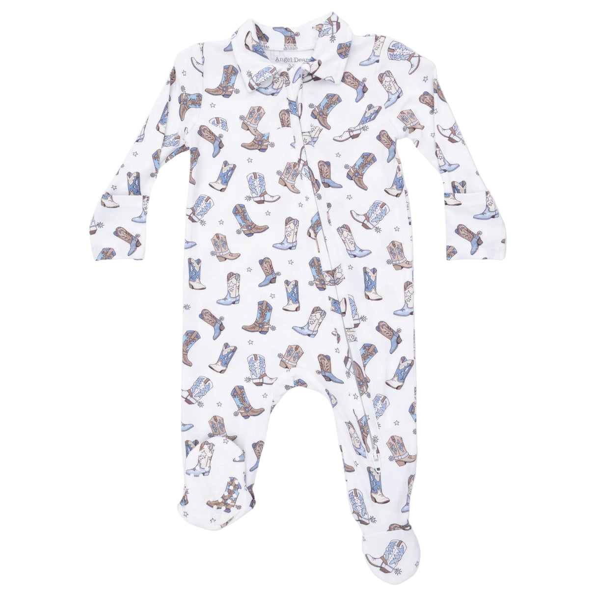 Cowboy Boots - Cowboy 2 Way Zipper Footie