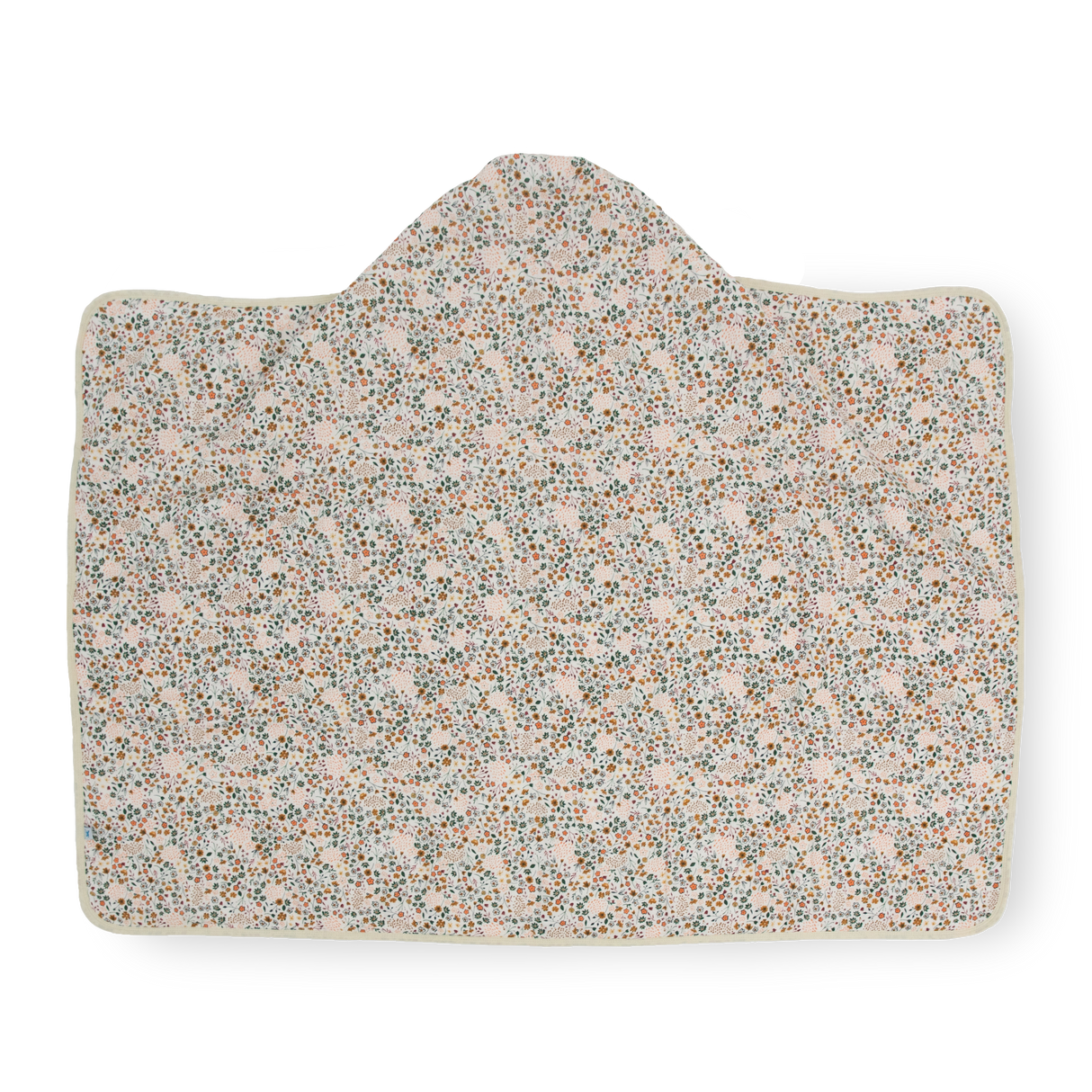 Toddler Hooded Towel - Pressed Petals - HoneyBug