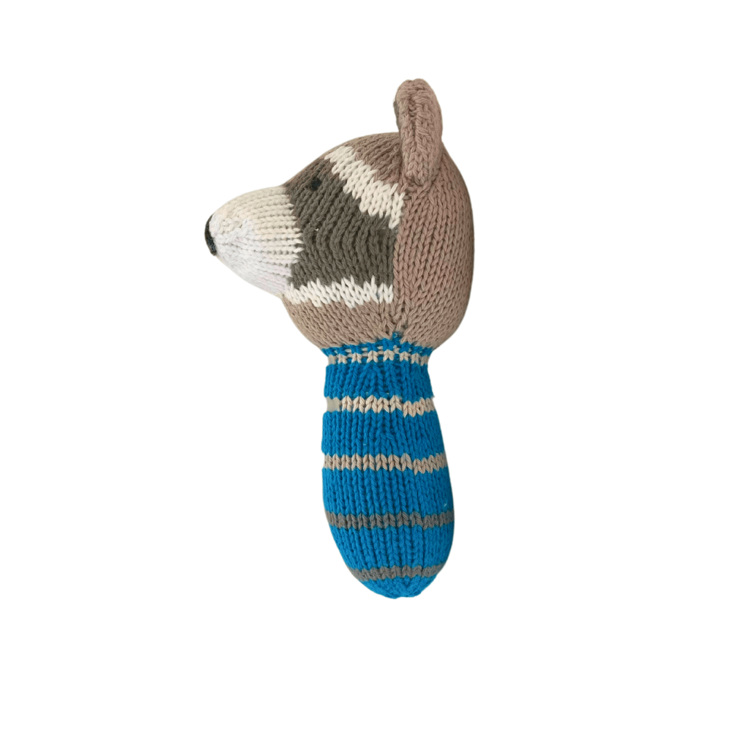 mini rattle | ramsay the raccoon - HoneyBug
