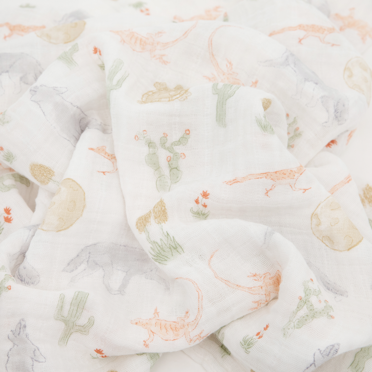 Cotton Muslin Swaddle Blanket 3 Pack - Desert Night - HoneyBug