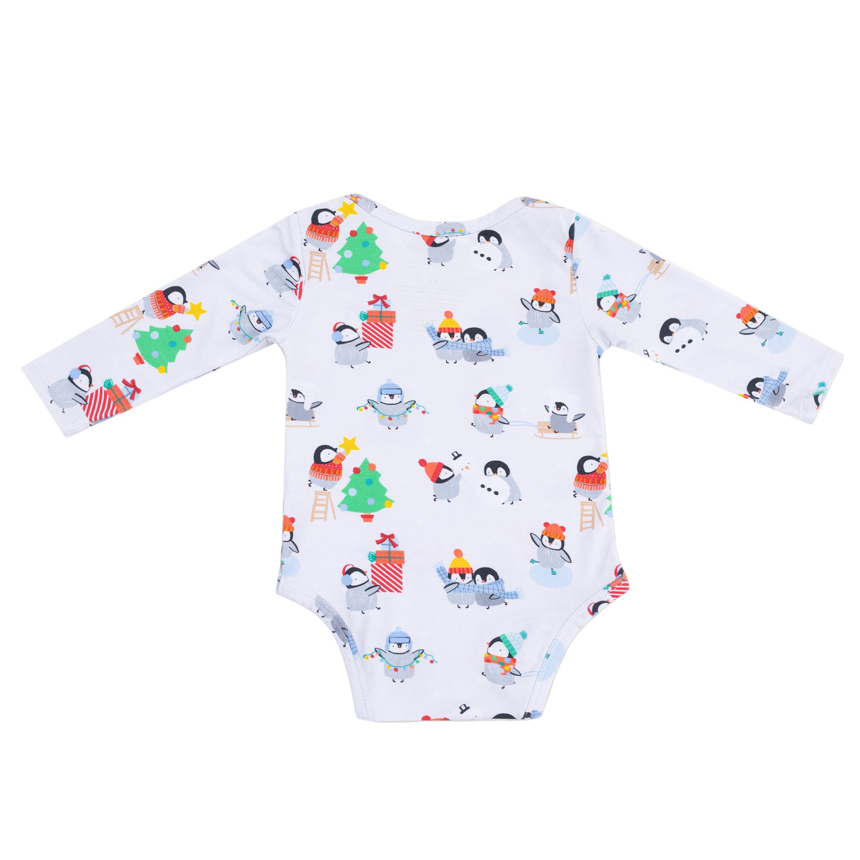 Holiday Penguins - Lap Shoulder Bodysuit