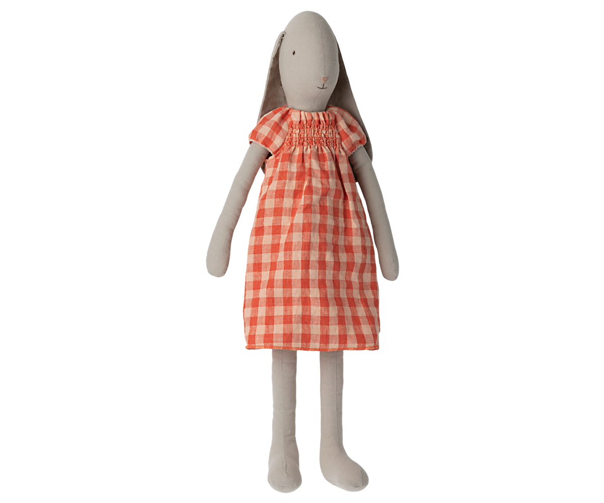 Doll Plaid Dress - Size 5 - Red - HoneyBug