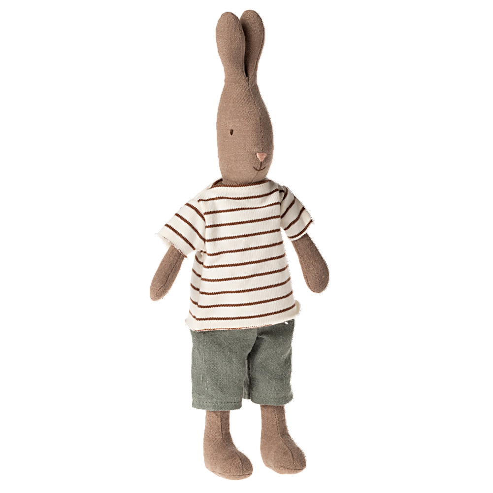 Rabbit Size 2 - Brown - HoneyBug