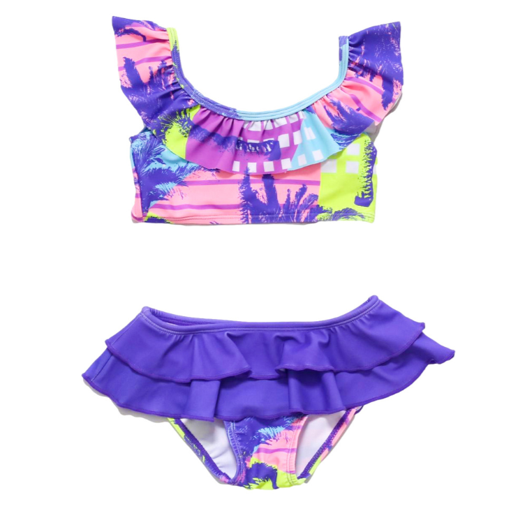 Miami Vice Two Piece Swimsuit - HoneyBug
