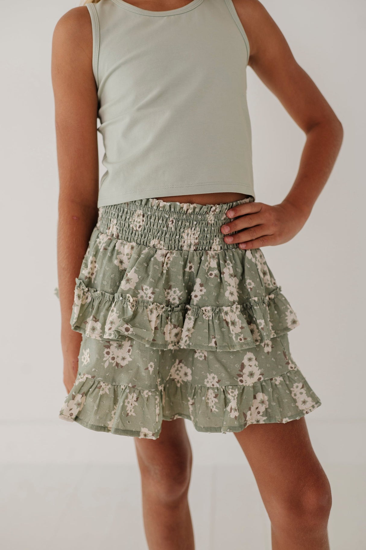Ruffled Skirt