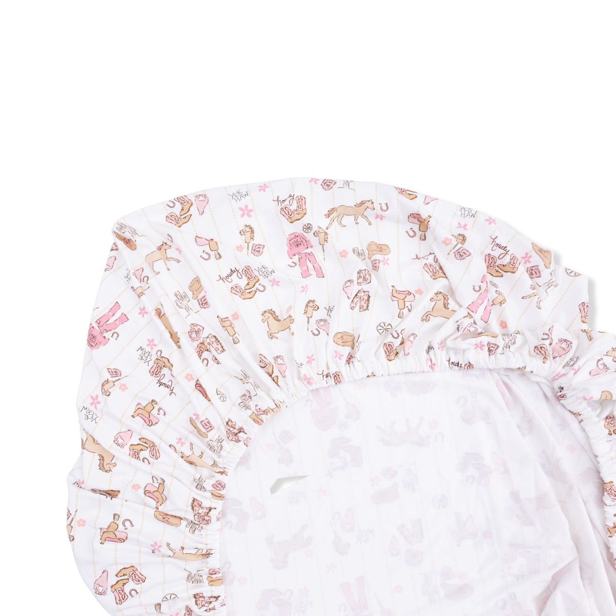Cowgirl Nursery - Crib Sheet