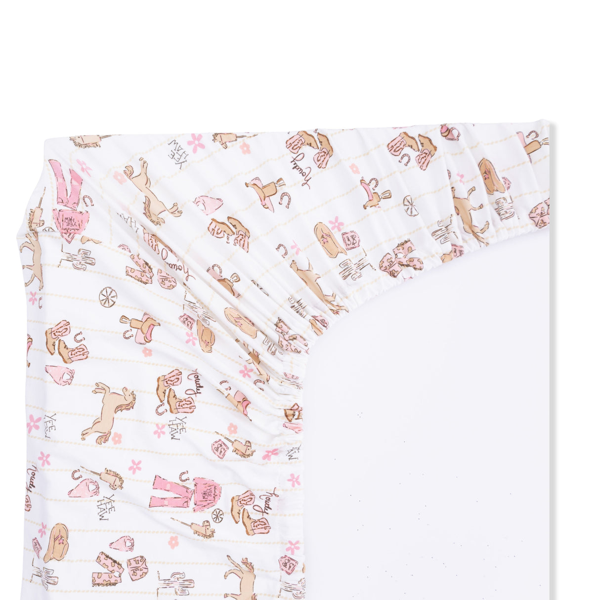 Cowgirl Nursery - Crib Sheet