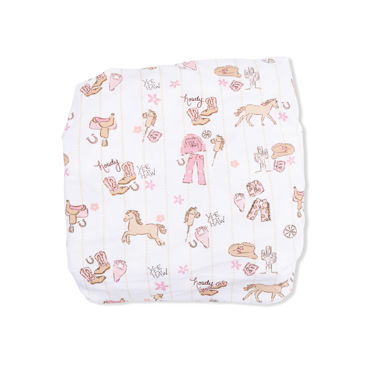 Cowgirl Nursery - Crib Sheet