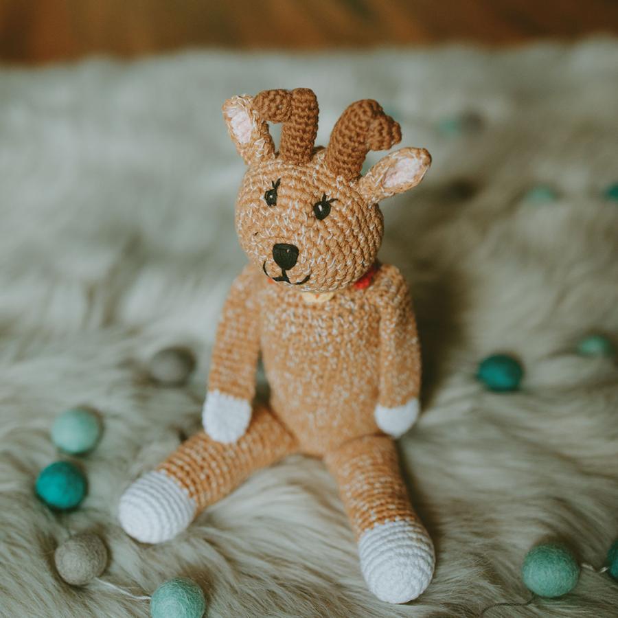 Woodland Deer Rattle - HoneyBug