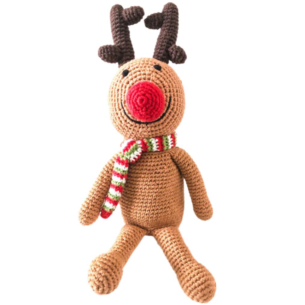 Large Rudolph Rattle - HoneyBug