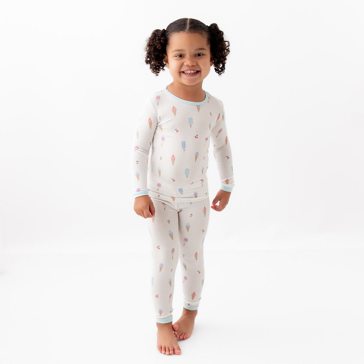 Ice Cream Pajama Set - HoneyBug