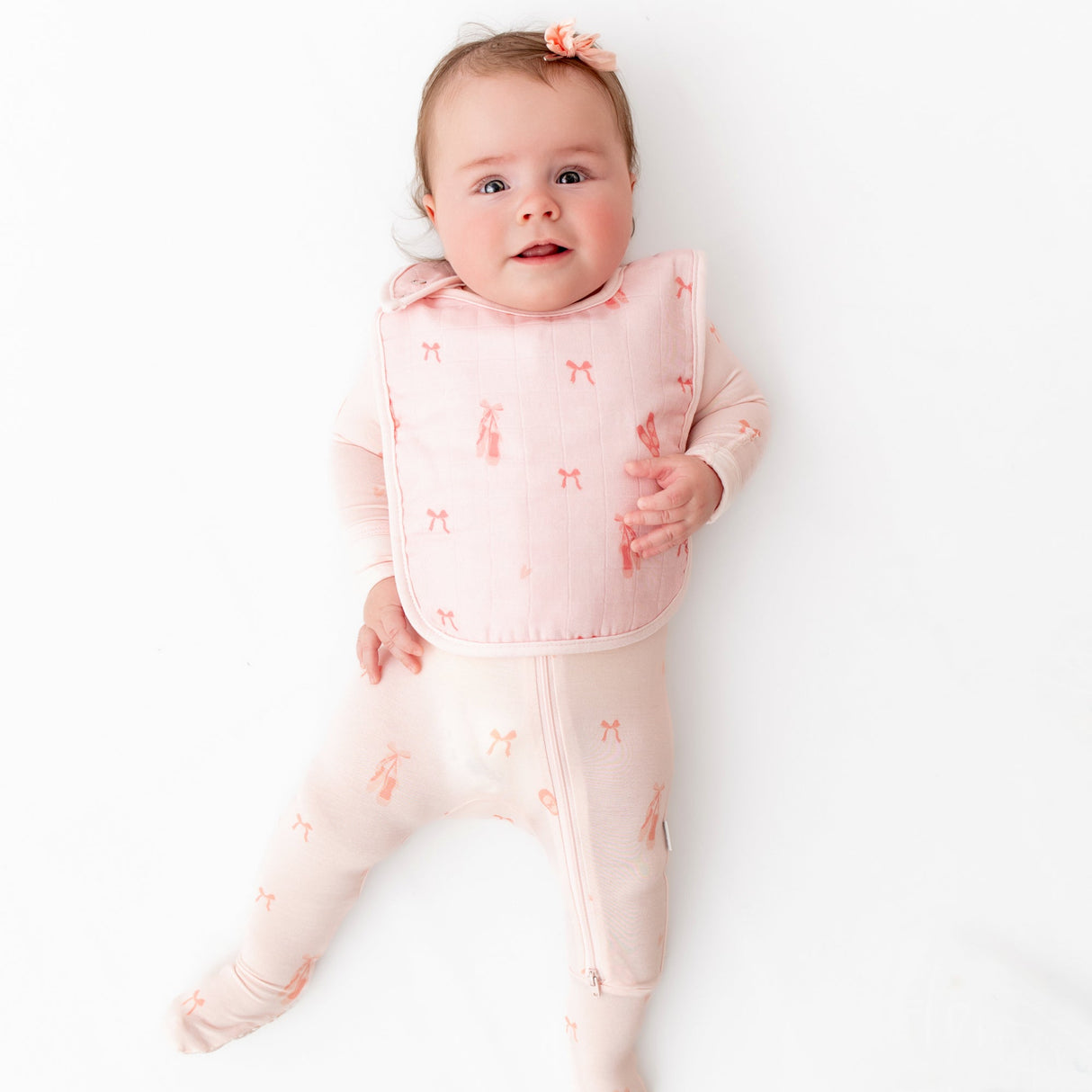Ballerina Bib Set - HoneyBug