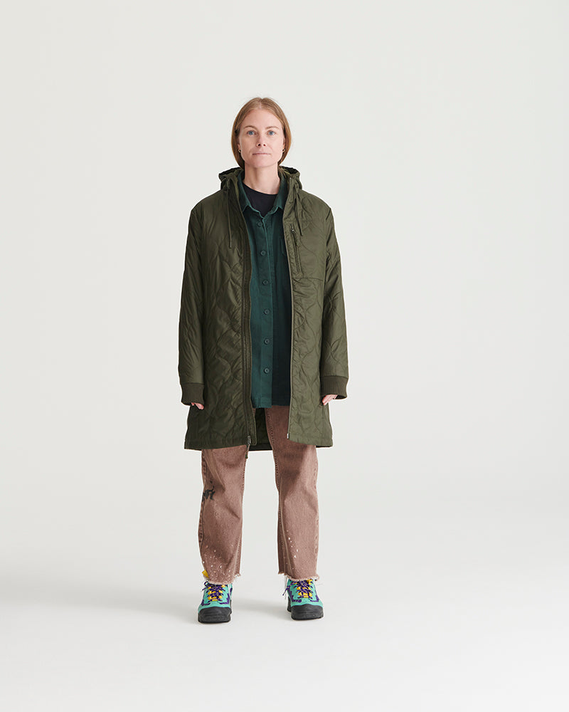 Bison Ultralight Long Liner Jacket - HoneyBug