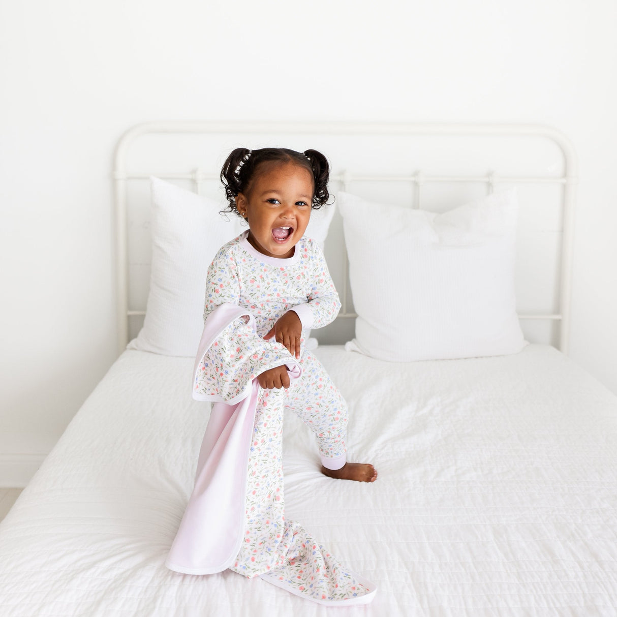 Pink Madison 2-Piece Pajama Set - HoneyBug