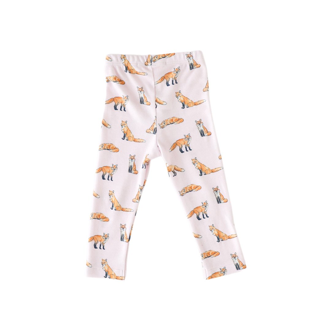 Pink Fox Legging - HoneyBug