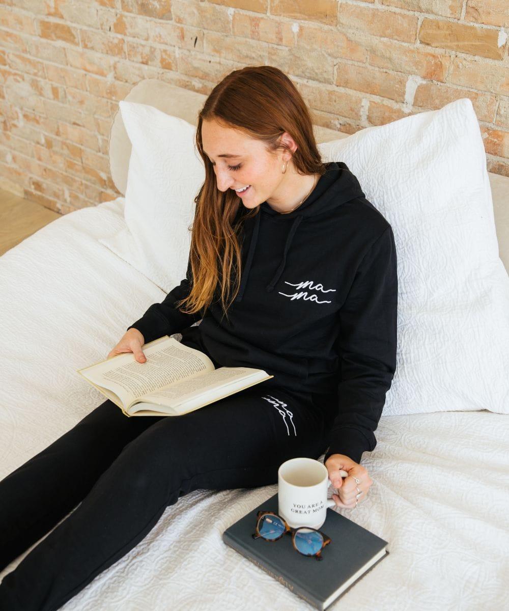 Mama Hooded Sweatshirt - HoneyBug