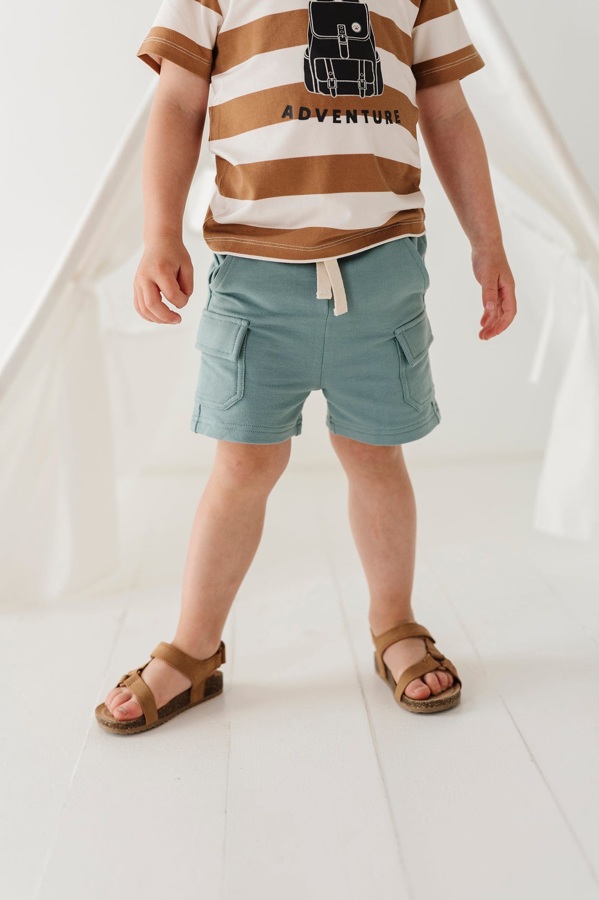 Boy's Cargo Shorts - HoneyBug