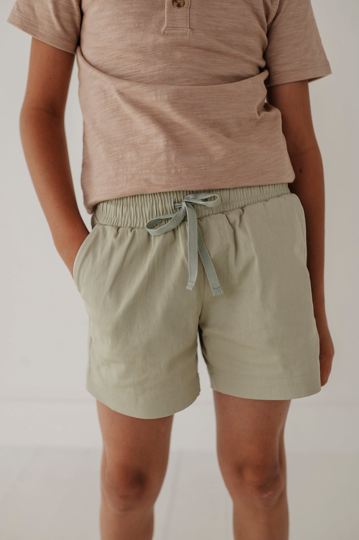 Boy's Twill Beach Shorts