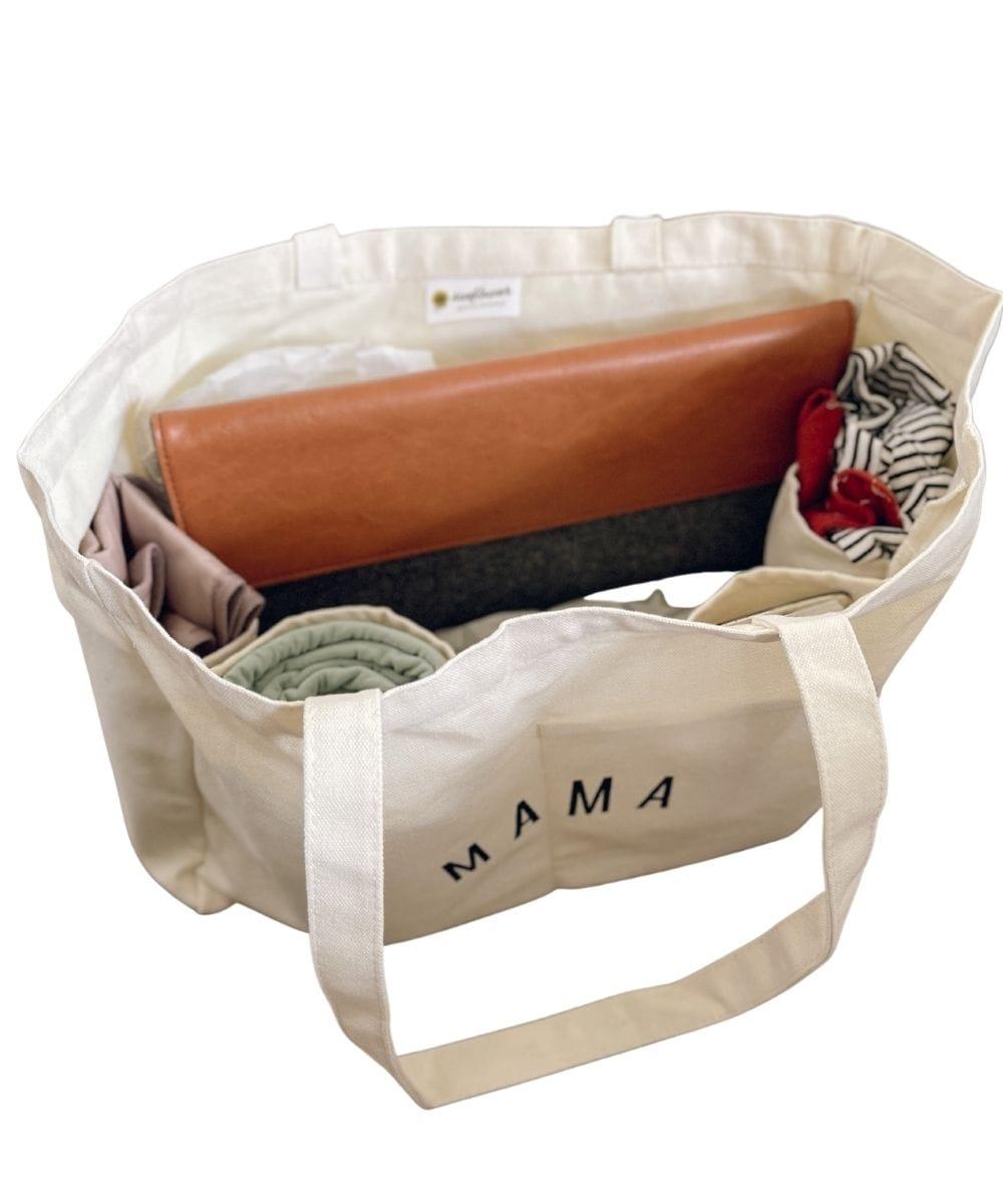 Mama Canvas Tote Bag - HoneyBug