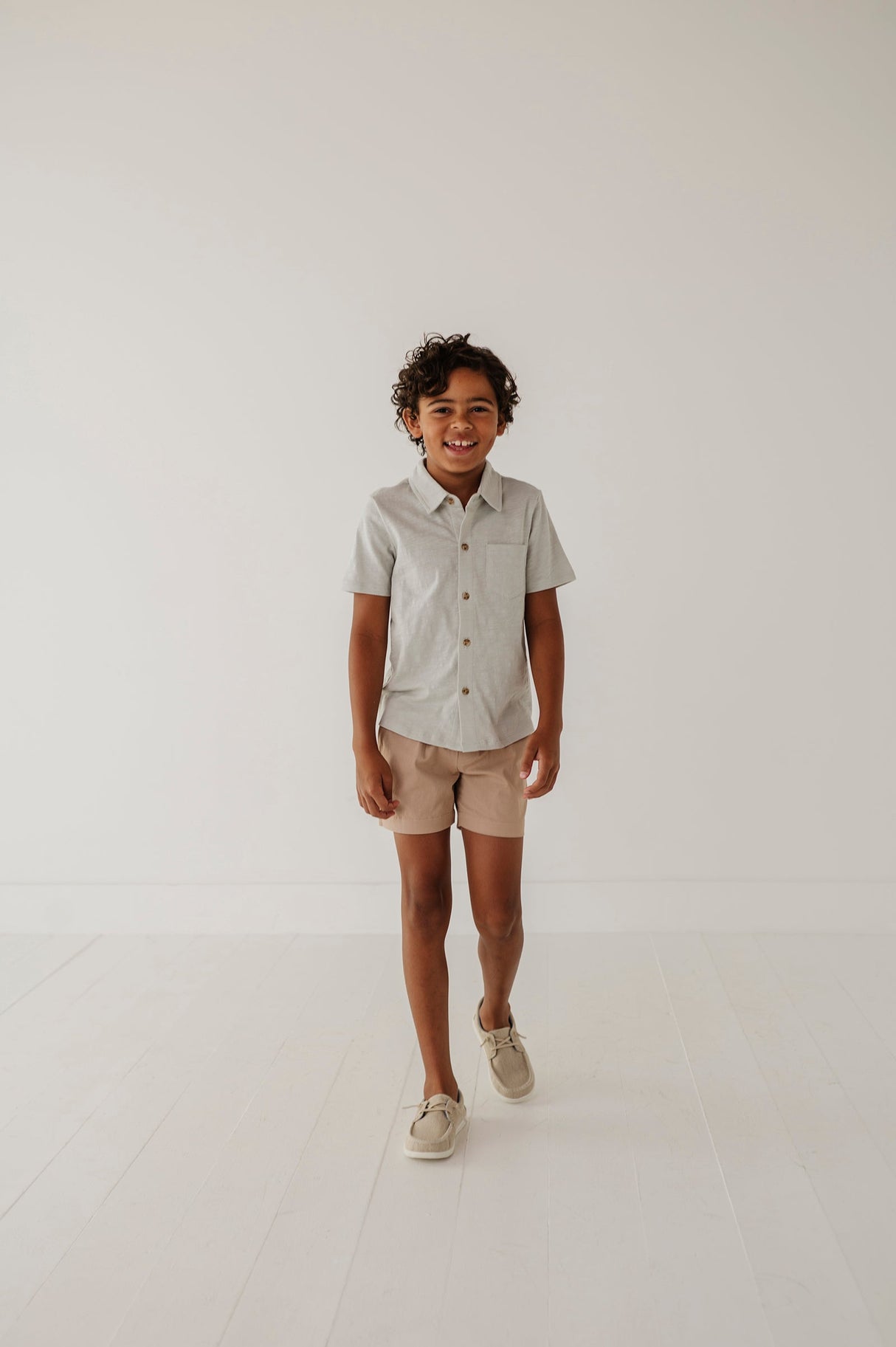 Boy's Twill Beach Shorts