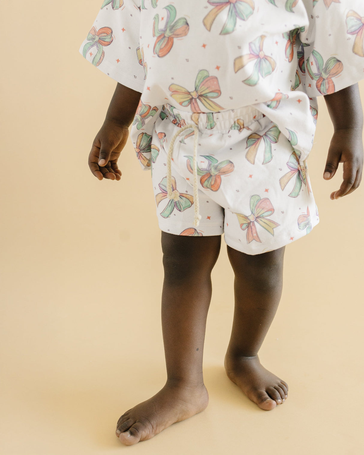 Shorts Set | Happy Bows - HoneyBug