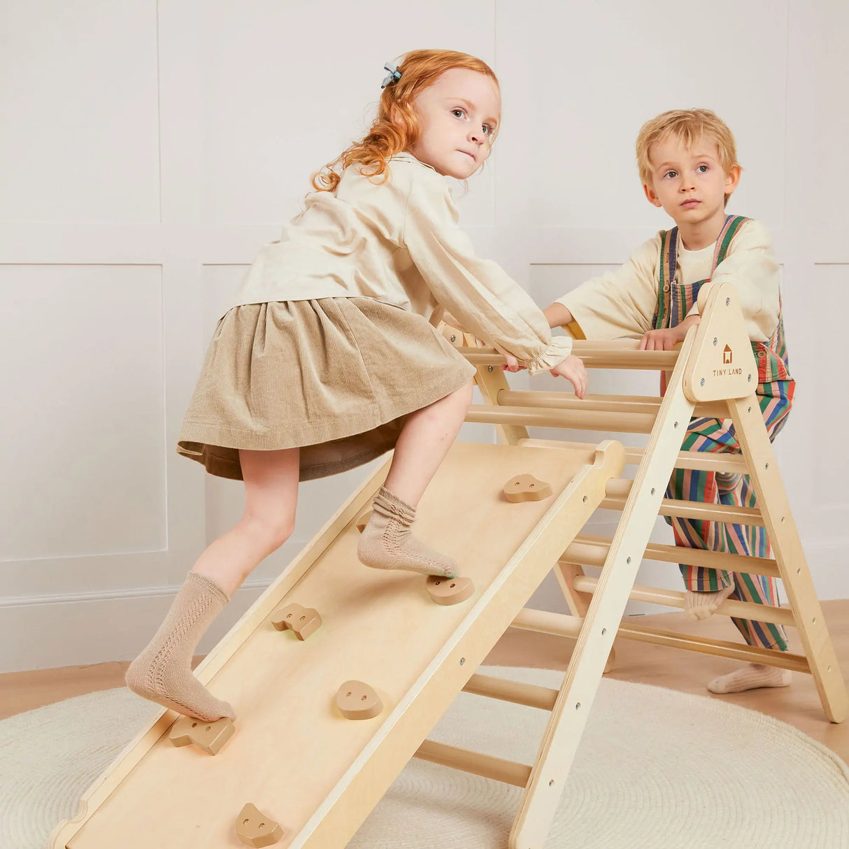 Tiny Land® 7-in-1 Montessori Climbing Set - HoneyBug