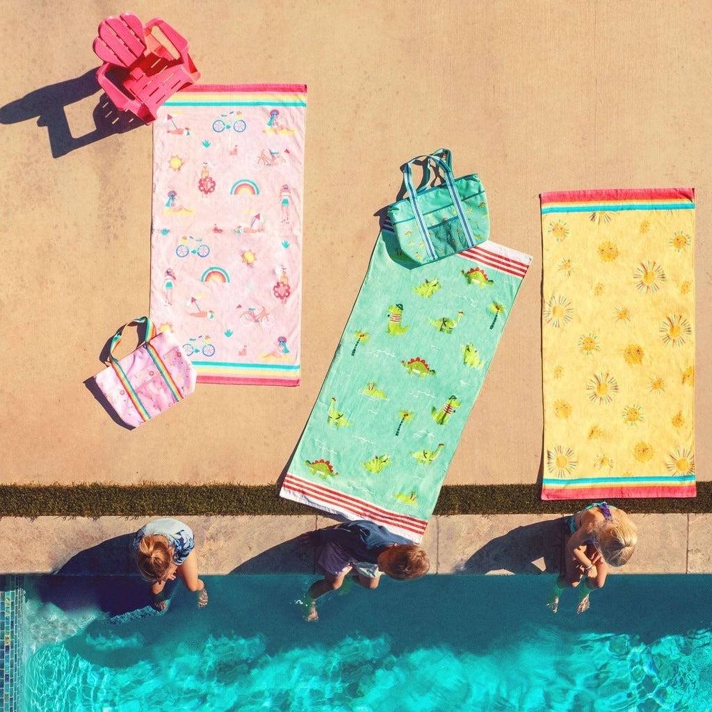 Beach and Bath Towel - Sunshine - HoneyBug