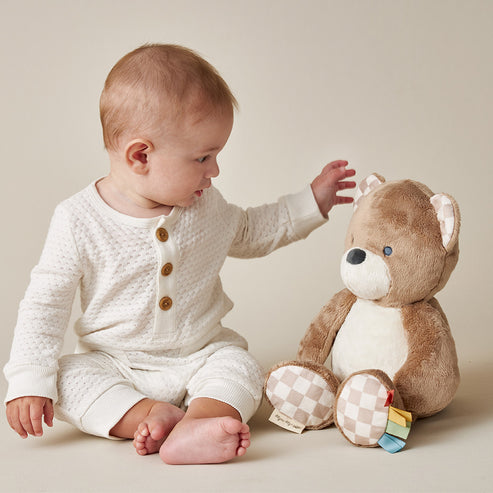 Sweetie Snuggles™ Plush - Theo the Bear - HoneyBug