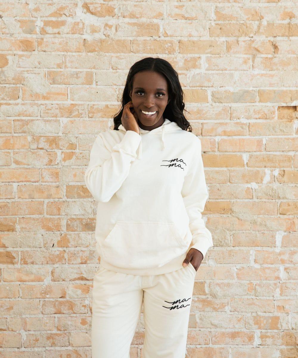 Mama Hooded Sweatshirt - HoneyBug