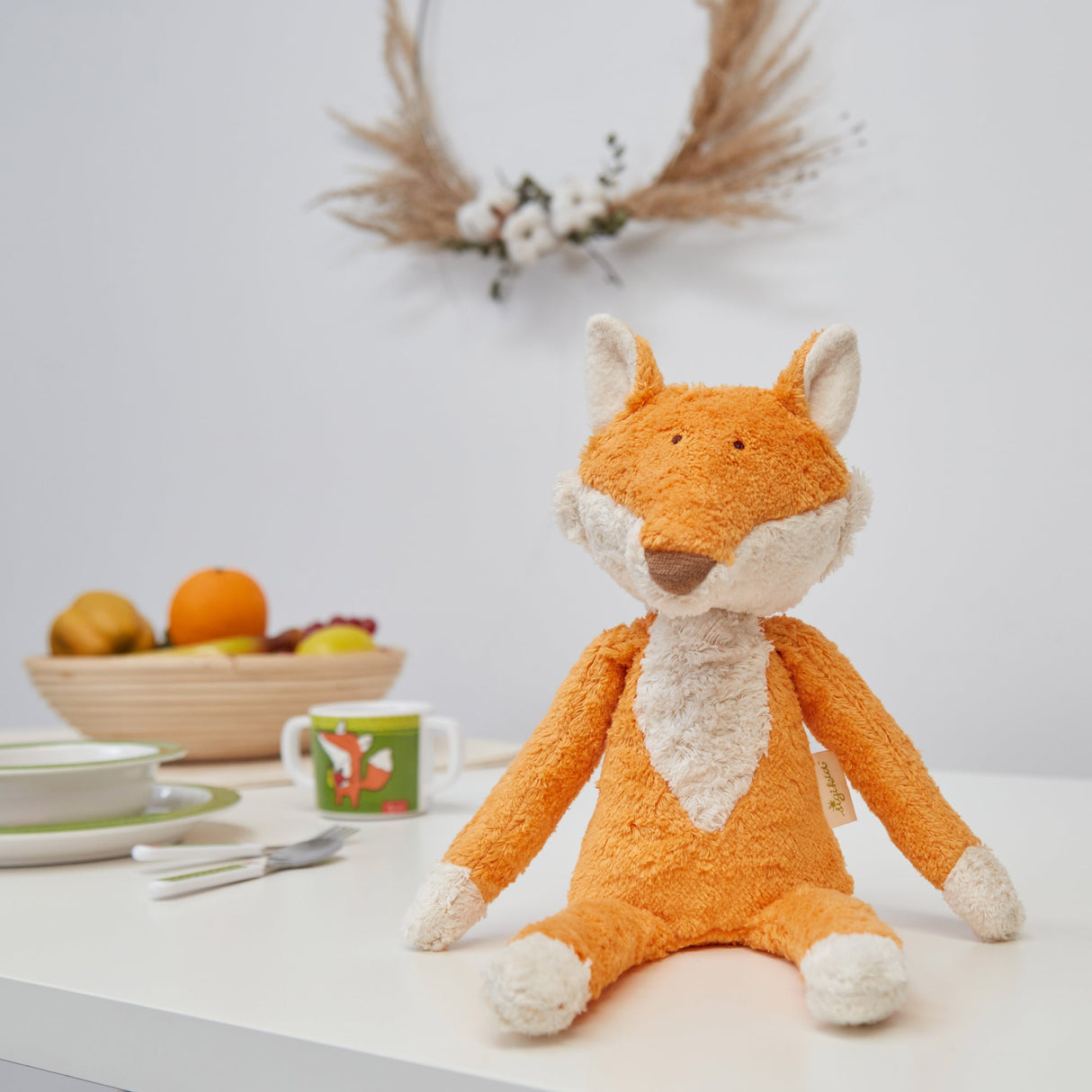 Organic Plush Fox - HoneyBug