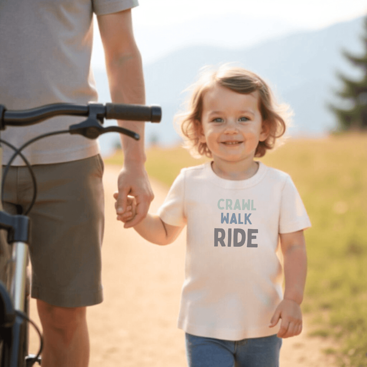 graphic tee | crawl walk ride - HoneyBug