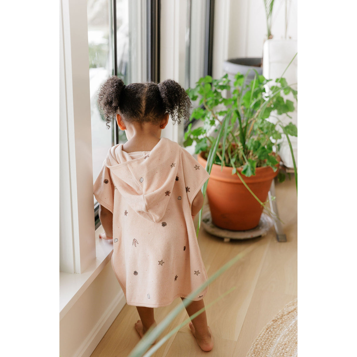 Jersey Terry Poncho - HoneyBug