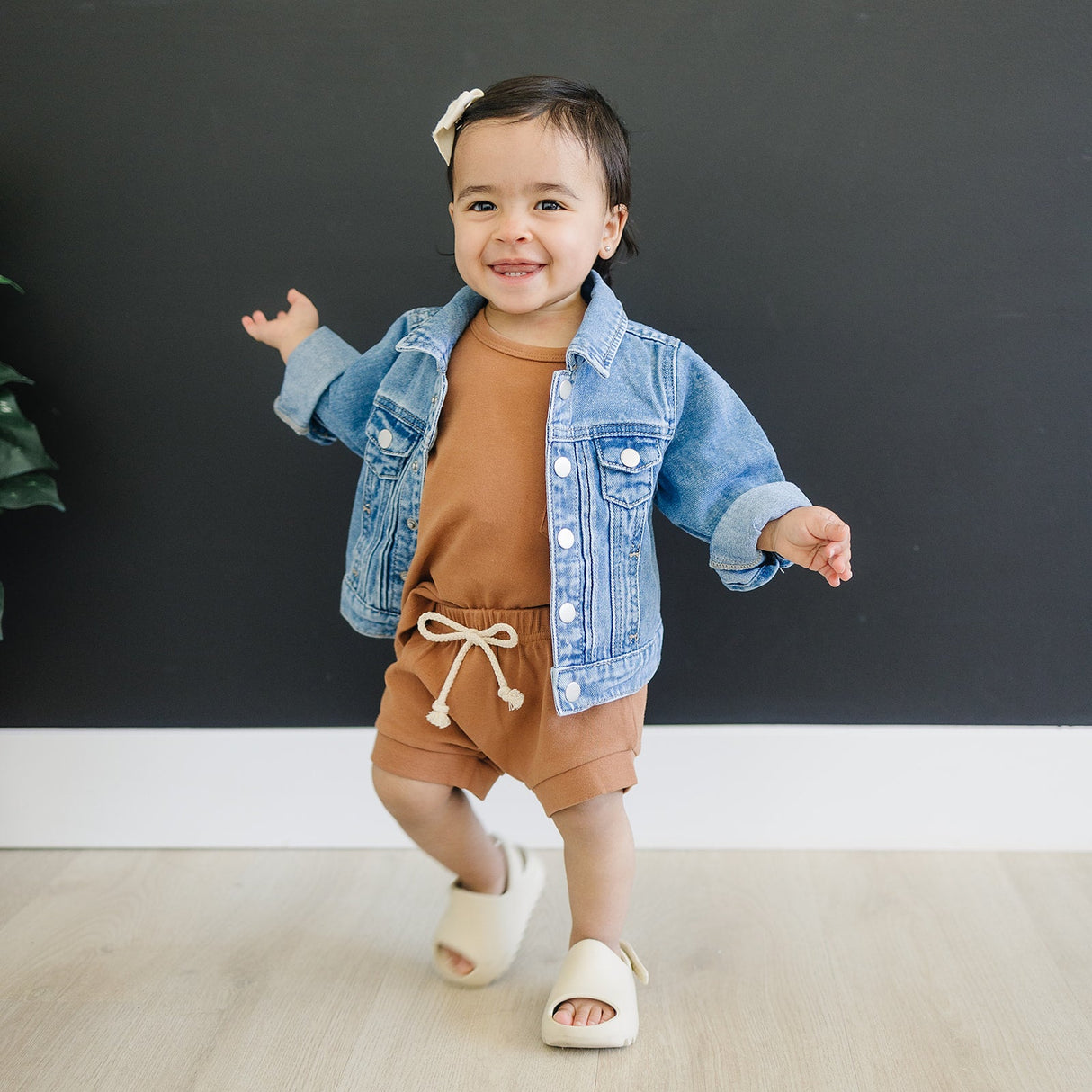 Mebie Baby Jean Jacket - HoneyBug